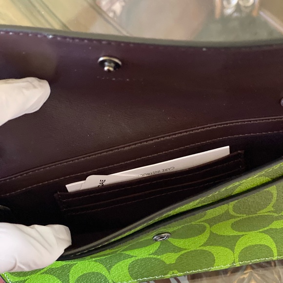 NWT Coach Colorblock Tote&wristlet&wallet - Picture 16 of 16